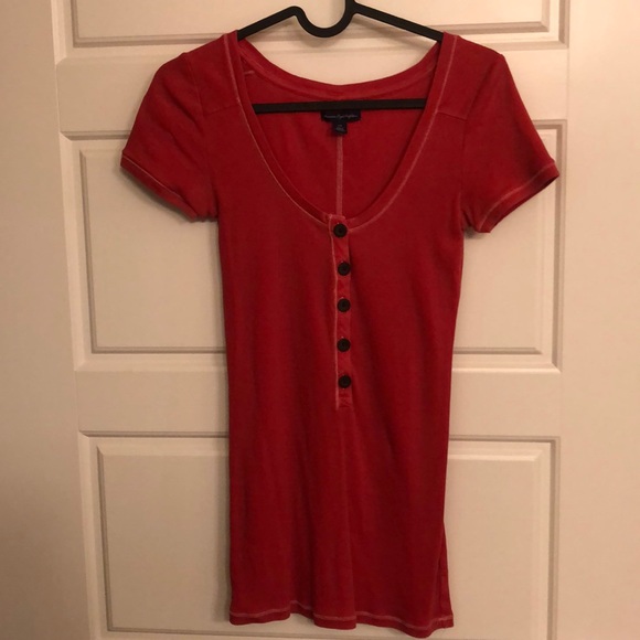 American Eagle Outfitters Tops - Reddish/ coral shirt